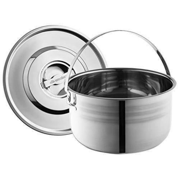 5 Pc stainless steel Pots and Pans Cookware Kit for Camping and Kitchen - Wealers