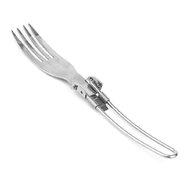 3 Pc Stainless Steel Folding Cutlery set - Wealers