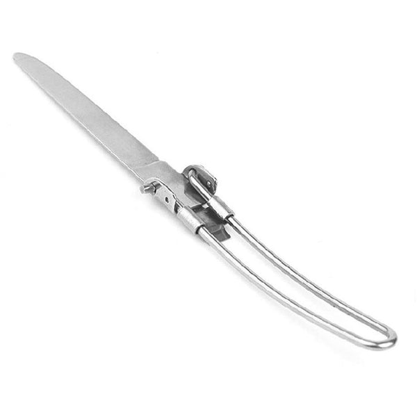 3 Pc Stainless Steel Folding Cutlery set - Wealers