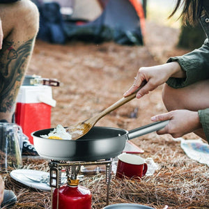 NEW! Camping Cookware Set 304 Stainless Steel 8-Piece Pots & Pans - Wealers