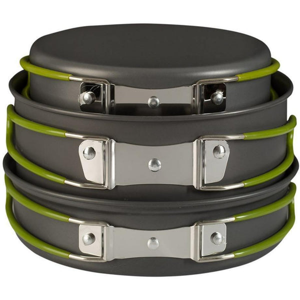 11 pc outdoor cookware kit - Wealers