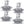 Load image into Gallery viewer, Complete Messware Kit Polished Stainless Steel Dishes Set | Tableware | Dinnerware | Camping | Buffet | Comes in Mesh Bags (4 Person Set) - Wealers