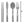 Load image into Gallery viewer, Complete Messware Kit Polished Stainless Steel Dishes Set | Tableware | Dinnerware | Camping | Buffet | Comes in Mesh Bags (4 Person Set) - Wealers