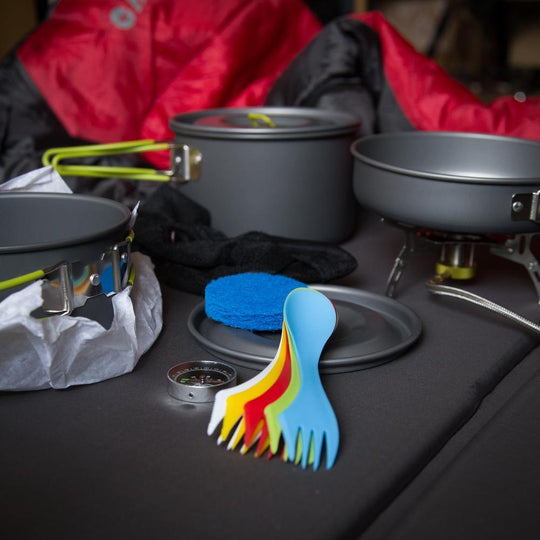 Camping Cooking Sets Camping Cookware for Camping Outdoor Kitchen