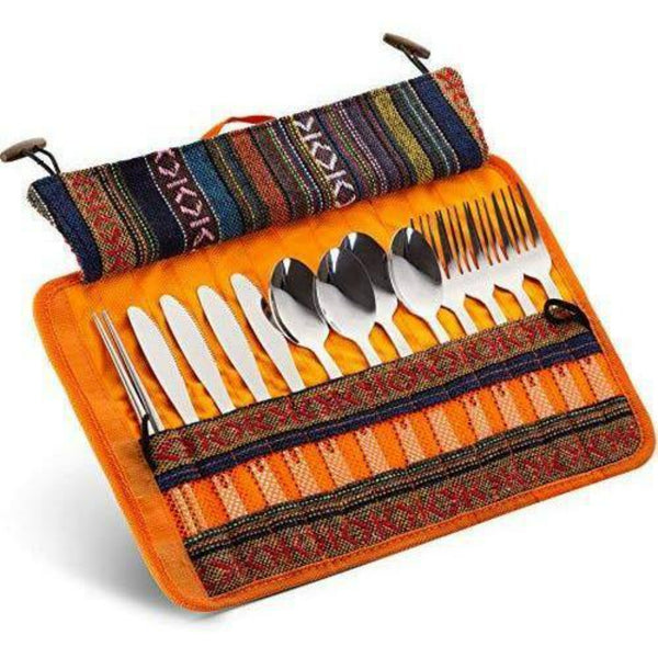 13 Piece Cutlery Travel Set - Wealers