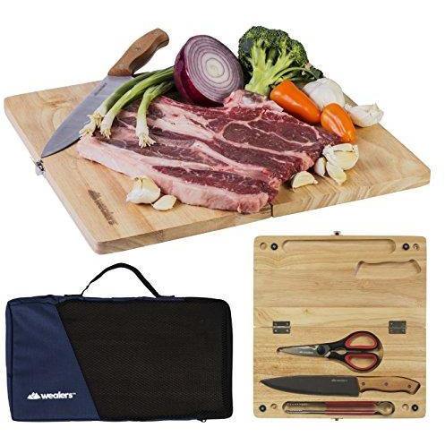 Folding Cutting Board Set - Wealers