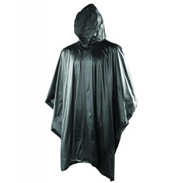 Reusable Waterproof Rain Poncho for Adult Men and Women with Hood string and Snap Closure - Wealers