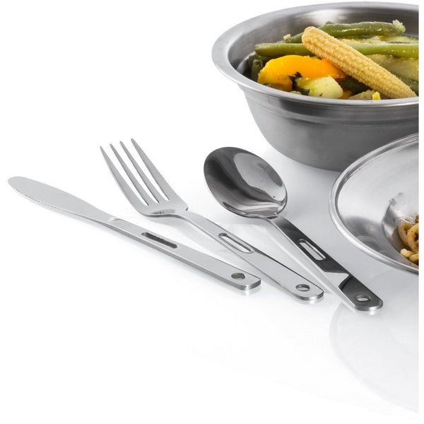 5 Piece Camping Kitchen Cutlery Utensil Travel Set - Wealers