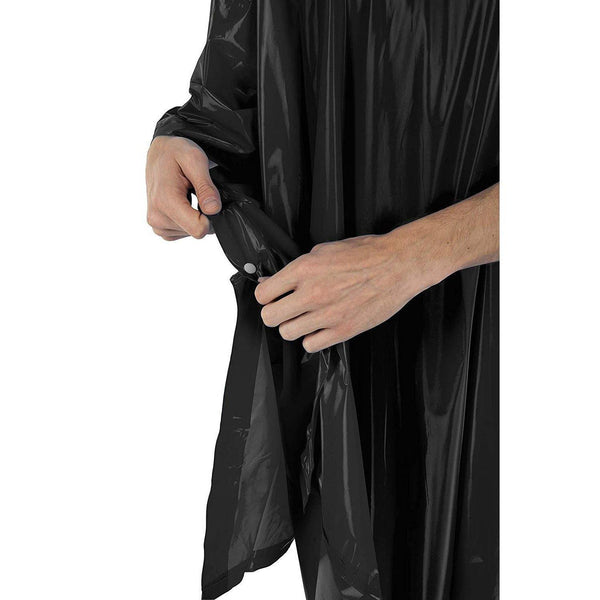 Reusable Waterproof Rain Poncho for Adult Men and Women with Hood string and Snap Closure - Wealers