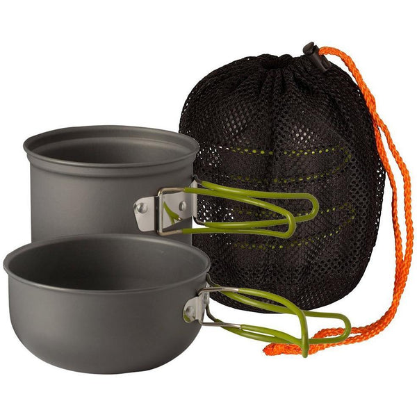 2 Pc Outdoor Cookware Kit - Wealers