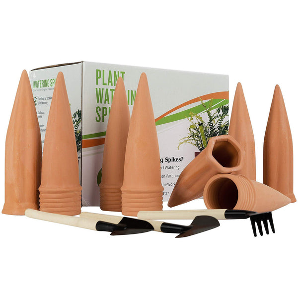 Self Plant Watering Stakes (Set of 8 Stakes) - Wealers