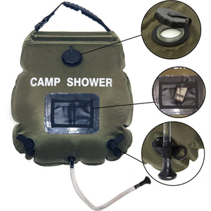 Solar Camp Shower Bag - Wealers