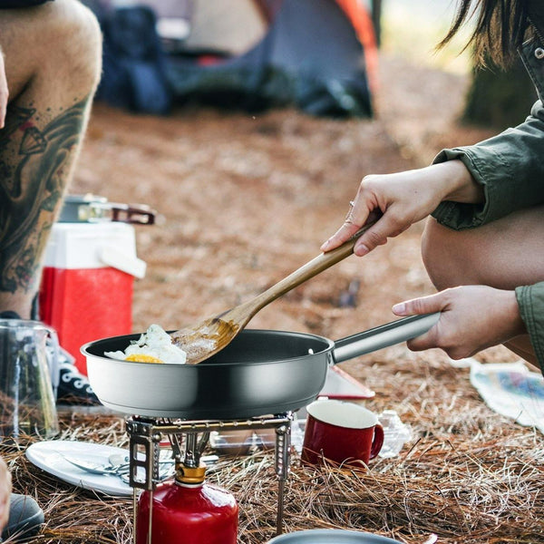 NEW! Camping Cookware Set 304 Stainless Steel 8-Piece Pots & Pans - Wealers