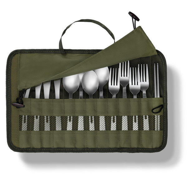 13 Piece Cutlery Travel Set - Wealers