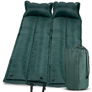 Double Kids Sized Self Inflatable Camping Mattress - Wealers