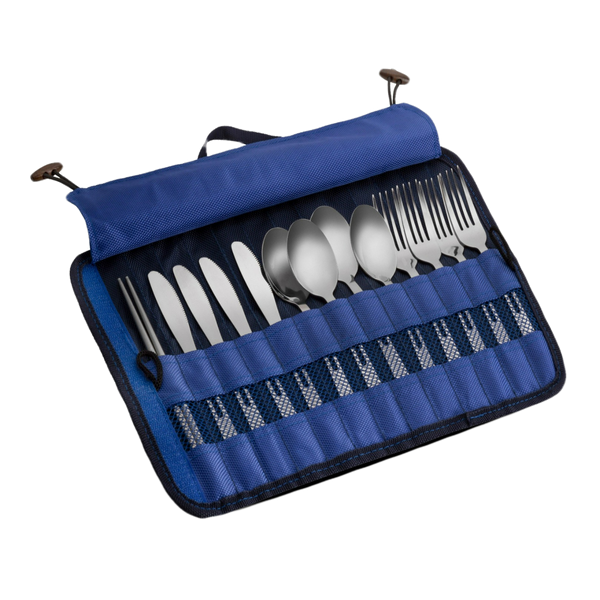 13 Piece Cutlery Travel Set - Wealers