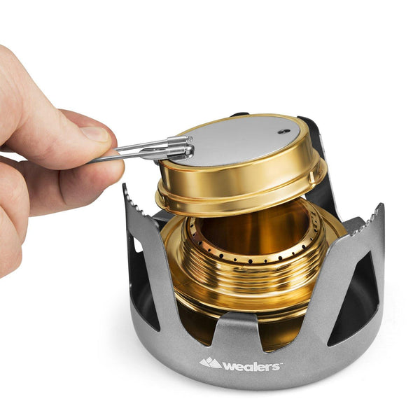 Aluminum Alcohol Mini Stove - Wealers