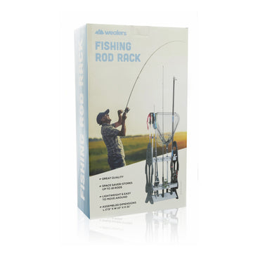 12 Pieces Regular Fishing Pole Rod Holder Storage Clips Rack 2