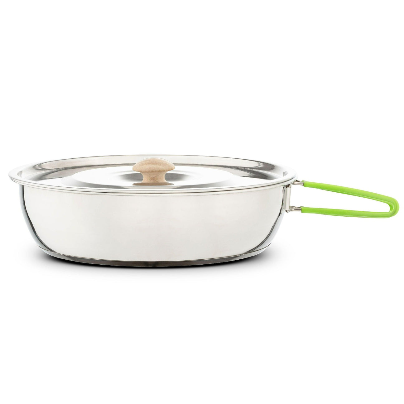 Camping Cookware Set Compact Stainless Steel Campfire Cooking Pots